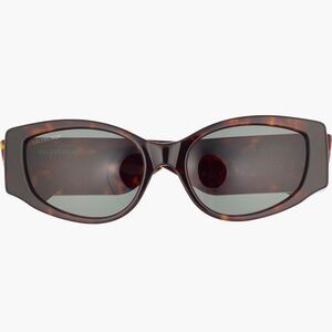 Balenciaga Tortoise Shell Sunglasses